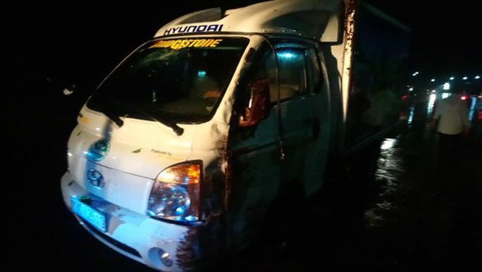 Chiếc xe tải gây tai nạn