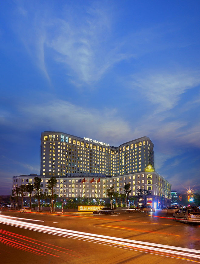 Thương hiệu khách sạn top 5 thế giới Wyndham Hotel Group là đơn vị quản lý chính thức cho chuỗi condotel 5* Apec Mandala Wyndham tại Việt Nam