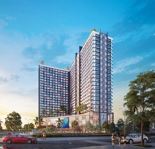 Phối cảnh dự án Apec Mandala Wyndham Huế