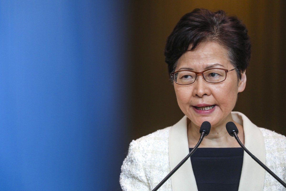 Đặc khu trưởng Hong Kong Lâm Trịnh Nguyệt Nga sẽ tuyên bố rút dự luật dẫn độ trong chiều nay (Ảnh: Nora Tam)