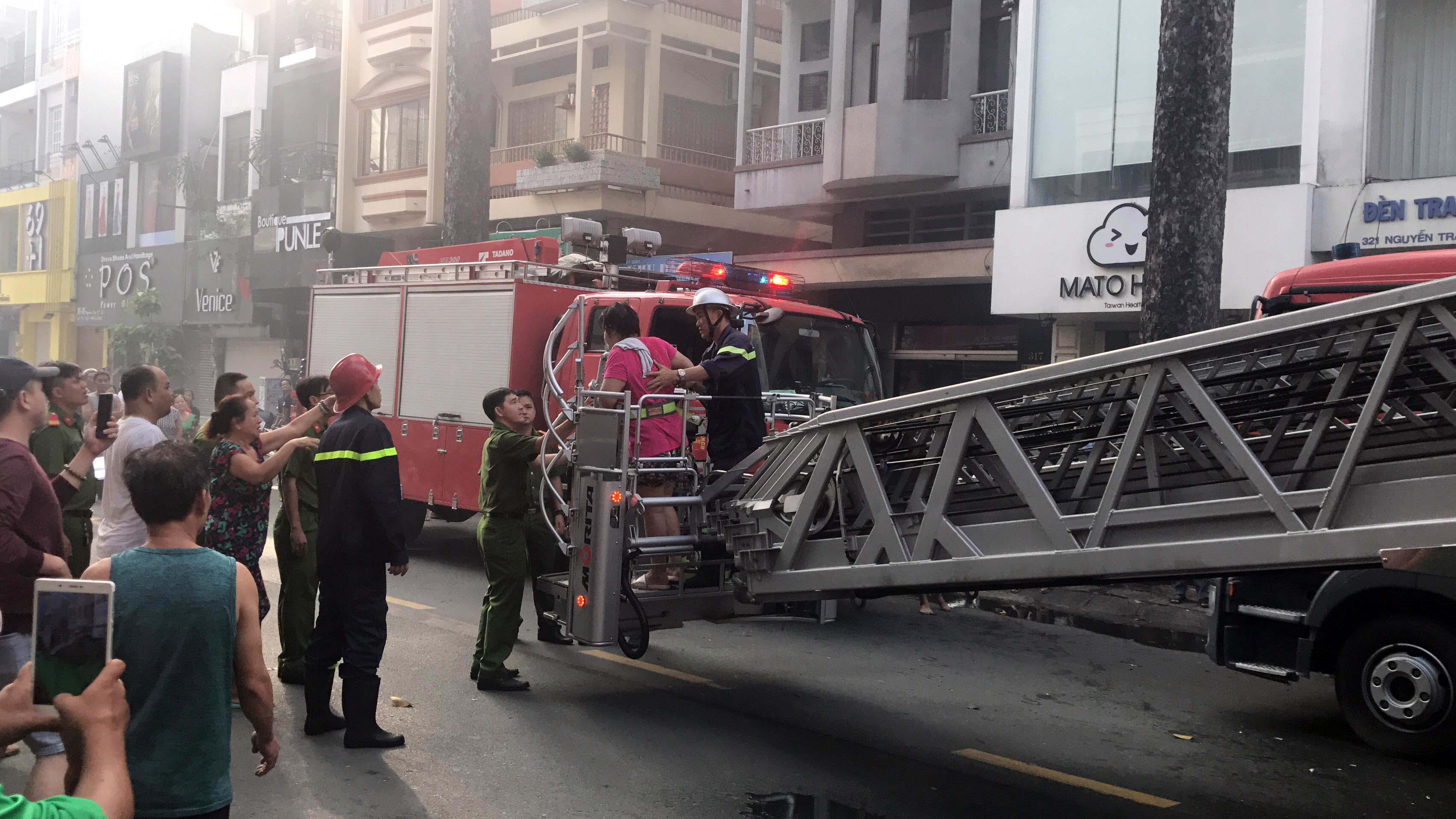 Nạn nhân mắc kẹt được giải cứu thành công, không có thiệt hại về người