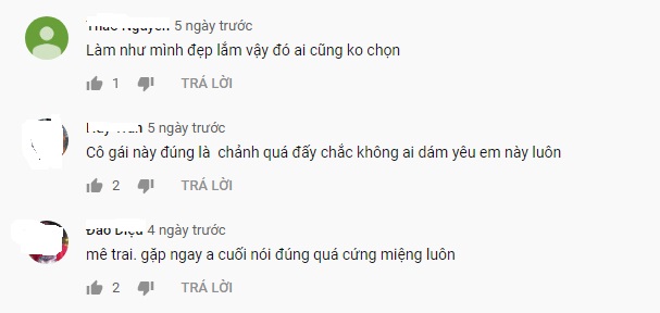 Nhiều khán giả đã để lại bình luận phản đối Phương Uyên