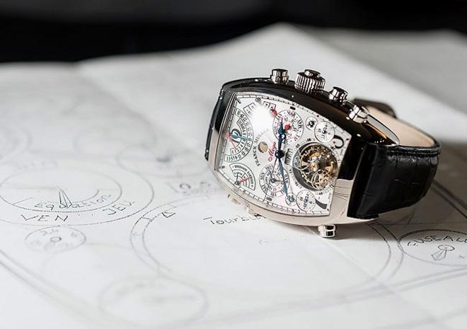 Franck Muller The Aeternitas Mega với sự cấu thành từ 1483 chi tiết