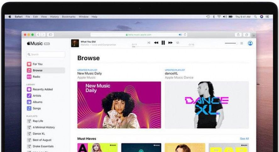 Apple Music ra mắt phiên bản web, đối đầu trực tiếp với Spotify - 1