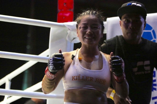 Trực tiếp võ đài MMA số 1 châu Á ở Việt Nam: Duy Nhất tiễn đối thủ vào cõi &#34;vô thức&#34; (Kết thúc) - 10