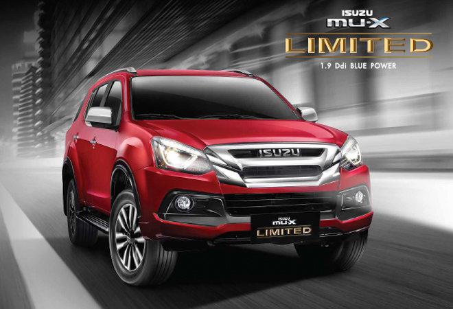 Isuzu mu-X Limited 2019 mới: Làn gió trẻ trung, thời thượng cho người yêu xe - 1