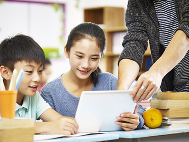 Trẻ ăn sáng đầy đủ sẽ tập trung tốt hơn (nguồn ảnh: internet)