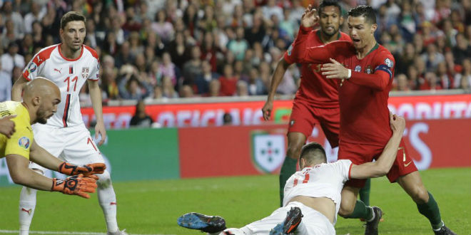 ĐKVĐ Euro&nbsp;Bồ Đào Nha của Ronaldo phải rất cảnh giác khi làm khách tại Belgrade đối đầu chủ nhà Serbia