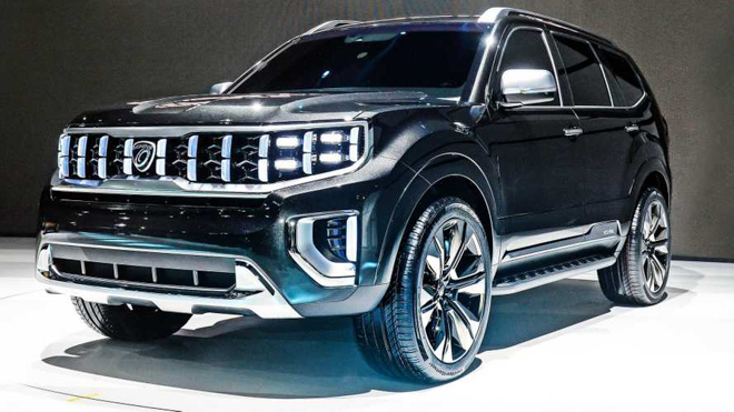 SUV cỡ lớn KIA Mohave lộ thêm ảnh nội thất hàng khủng - 1