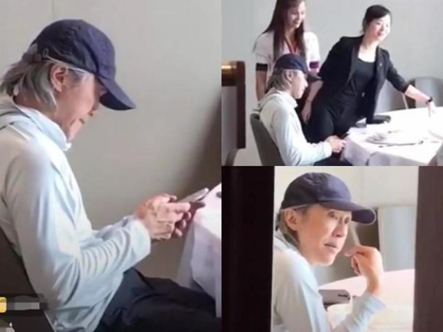 Sao Châu Á - Ngôi sao Châu Tinh Trì tóc bạc trắng, gầy gò khi xuất hiện