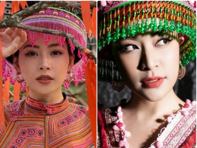 Thời trang - Chi Pu diện đồ dân tộc, so kè nhan sắc cùng "nàng Mị" Hoàng Thùy Linh