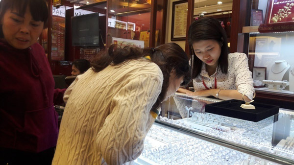 Giá vàng các thương hiệu trong nước tiếp tục có một tuần giảm mạnh. Ảnh minh họa.