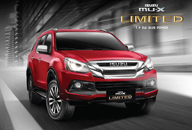 Isuzu MU-X 2019 phiên bản Limited có giá bán 990 triệu VNĐ tại Việt Nam - 1