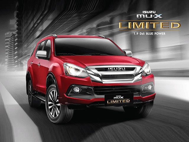 Tin tức ô tô - Isuzu MU-X 2019 phiên bản Limited có giá bán 990 triệu VNĐ tại Việt Nam