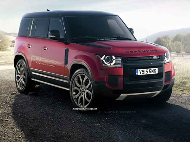 Lộ thêm ảnh thực tế của mẫu xe Land Rover Defender 2020