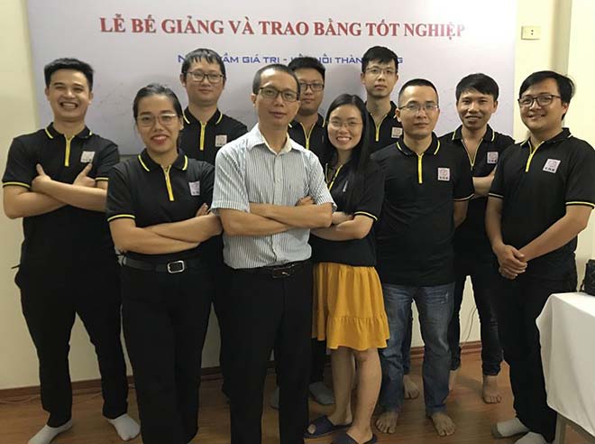 Lễ bế giảng khóa học M&E chuyên nghiệp các học phần