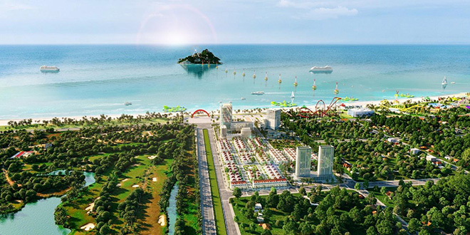 Quần thể du lịch – giải trí lớn nhất khu vực Cửa Lò