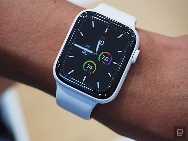 Ảnh thực tế Apple Watch Series 5 vừa ra mắt cùng iPhone 11