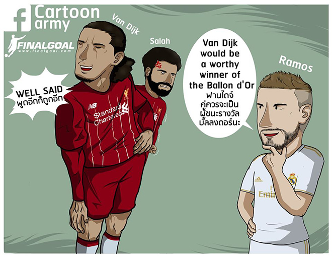 Nếu Van Dijk nhận được quả bóng vàng năm nay thì sau 13 năm mới có một hậu vệ nhận danh hiệu này.