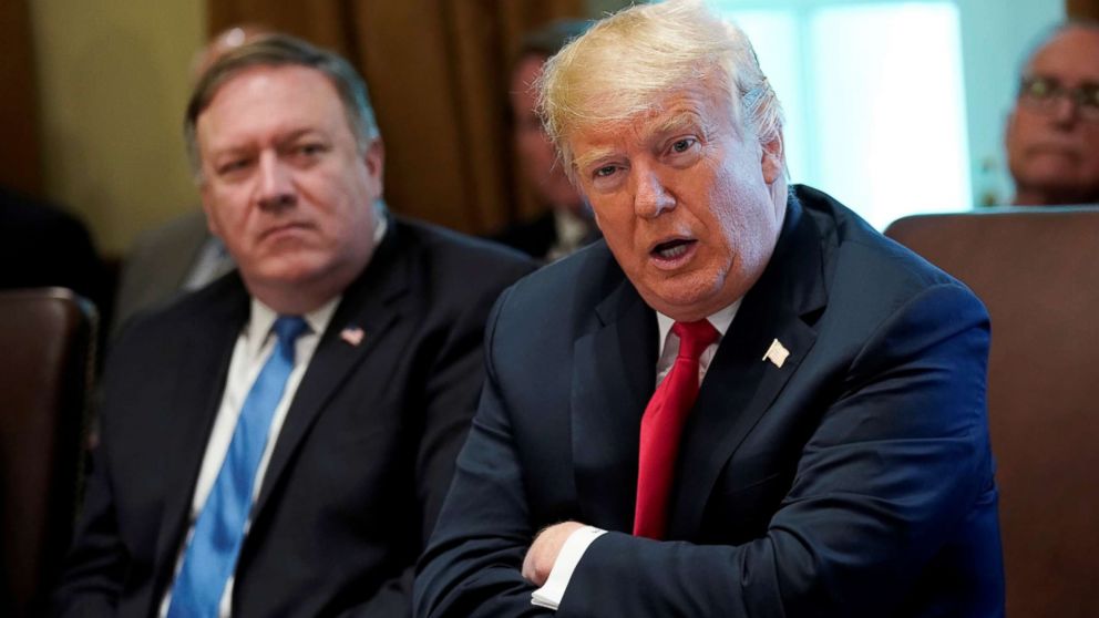 Ngoại trưởng Mỹ Mike Pompeo đang là người được ông Trump tin tưởng nhất.