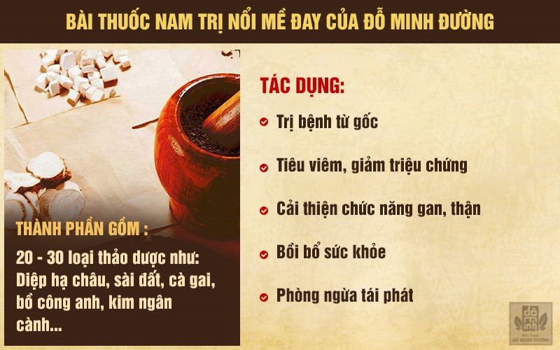 Bài thuốc nam dòng họ Đỗ Minh chữa trị nổi mề đay hiệu quả và an toàn - 3