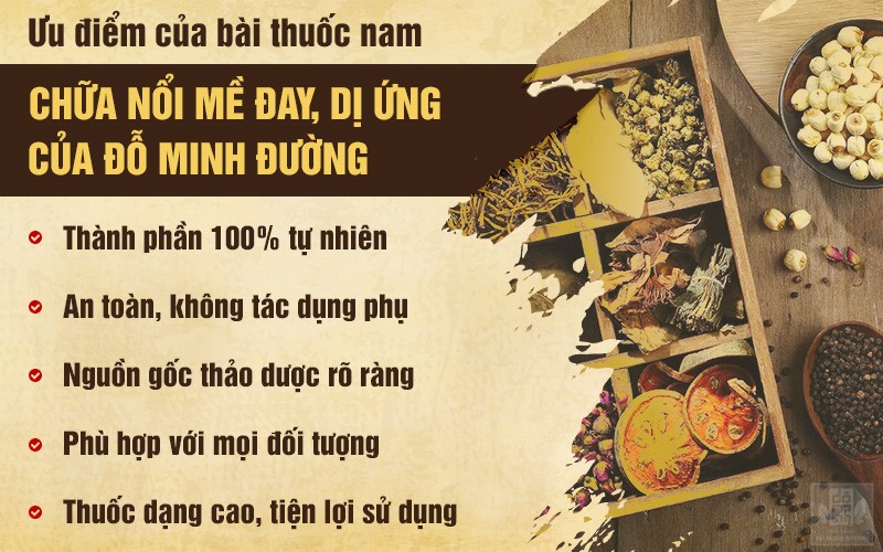 Bài thuốc nam dòng họ Đỗ Minh chữa trị nổi mề đay hiệu quả và an toàn - 4