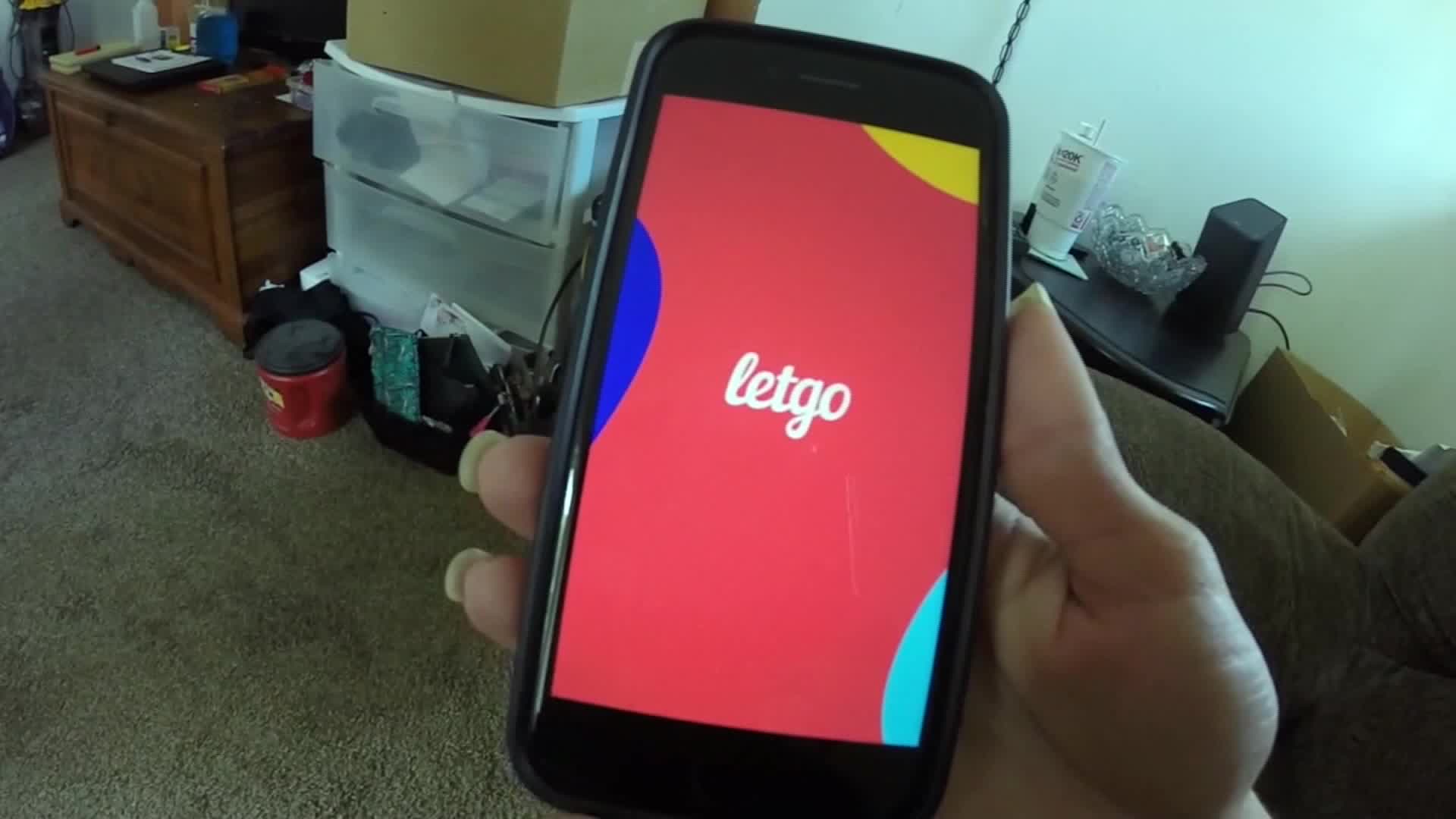 Ứng dụng mua sắm điện&nbsp;tử LetGo (Nguồn: WGN9)