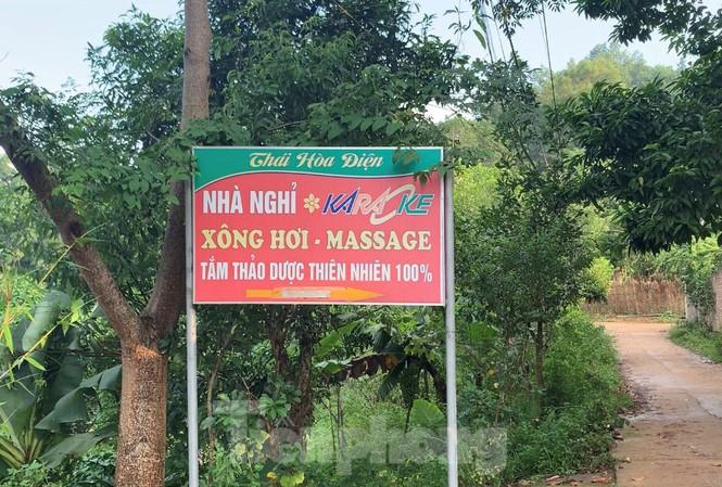 Địa điểm mua bán dâm được ngụy trang trong quán massage kín đáo .Ảnh: Ngọc Ánh