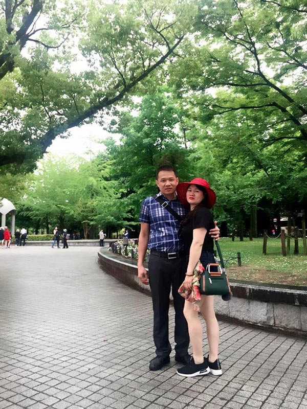 Vợ chồng anh Phạm Văn Nam