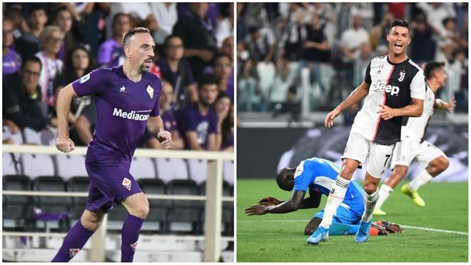 So tài của hai "bạc già" Ribery - Ronaldo