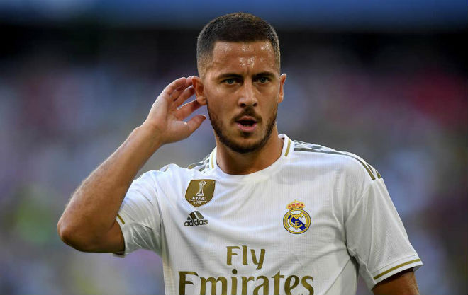 Hazard nóng lòng ra mắt La Liga trong màu áo Real Madrid
