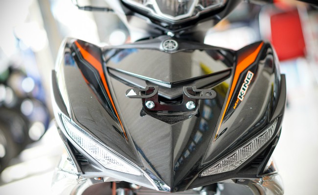 Mặt trước xe.