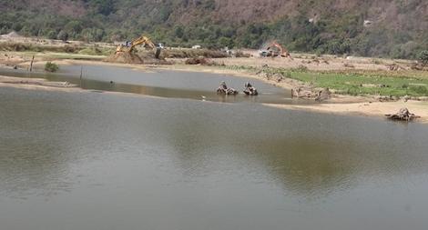 Hồ Soài Chek - nơi xảy ra vụ việc.