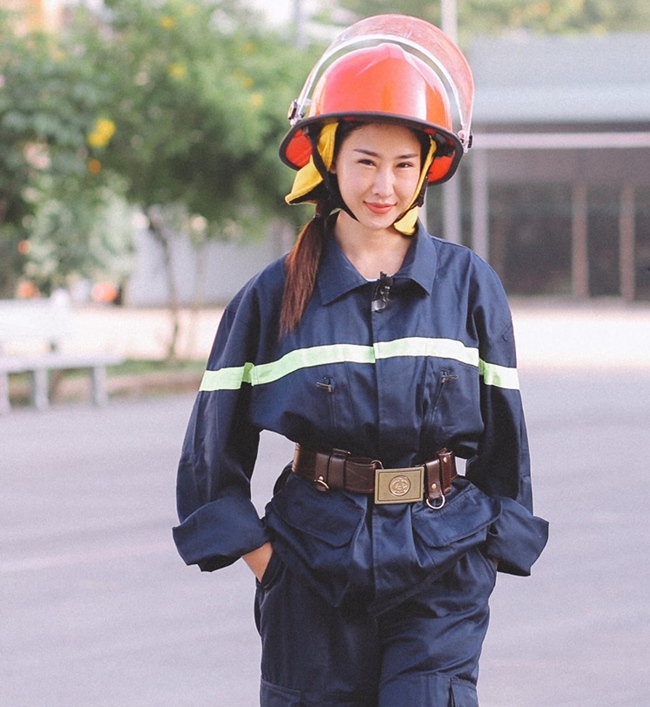 Mới đây, người đẹp sinh năm 1993 gây được ấn tượng mạnh với khán giả khi tham gia show truyền hình "Mỹ nhân hành động".