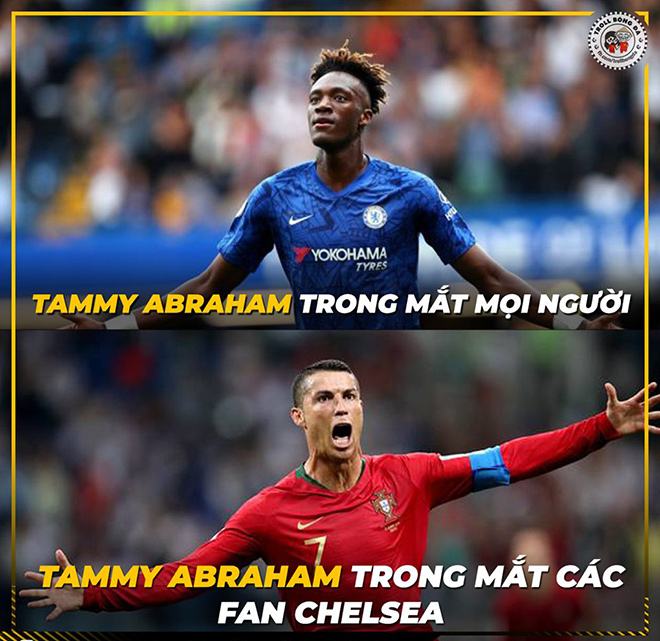 Tammy Abraham "niềm hi vọng" hiện tại của fan Chelsea.