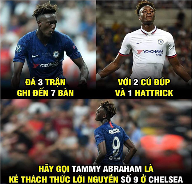 Kẻ thách thức lời nguyền số 9 của Chelsea.