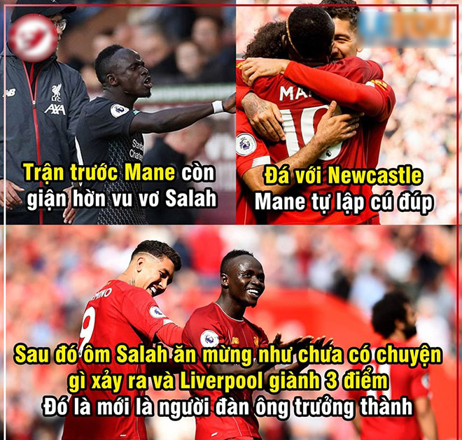 Đàn ông phải hành xử như thế chứ.