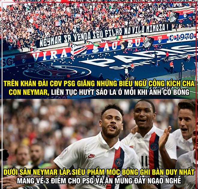 Bỏ ngoài tai tất cả, Neymar vẫn tỏa sáng mang về chiến thắng cho PSG.