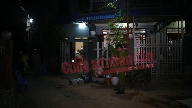 Ngôi nhà ở tổ 14 thị trấn Chùa Hang, TP Thái Nguyên, nơi xảy ra vụ truy sát