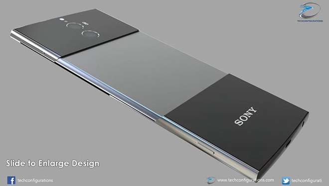 Ngắm Sony Xperia XZ4 Slide gập lại tuyệt đẹp, camera 60 MP - 3