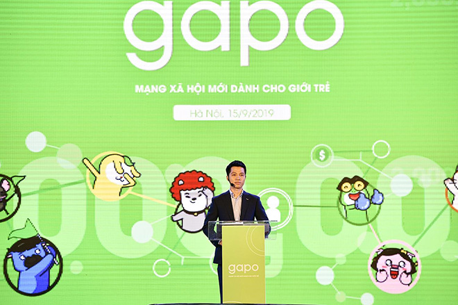 Tổng Giám đốc, Đồng sáng lập mạng xã hội Gapo - ông Hà Trung Kiên công bố mạng xã hội Gapo đã cán mốc 2 triệu người dùng