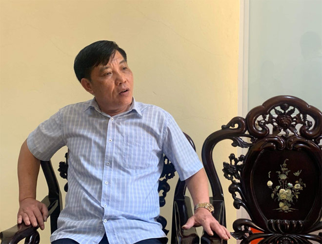 Ông Phạm Đăng Thuyên, Trưởng Phòng GD-ĐT&nbsp;huyện Tiên Du