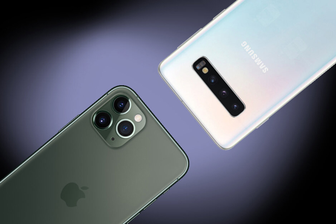 So nhanh bộ ba Galaxy S10 và ba “anh tài” iPhone 11 - 1