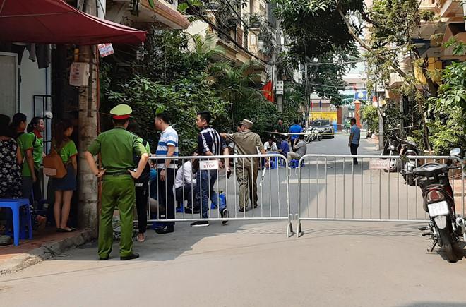 Hiện trường xảy ra vụ việc