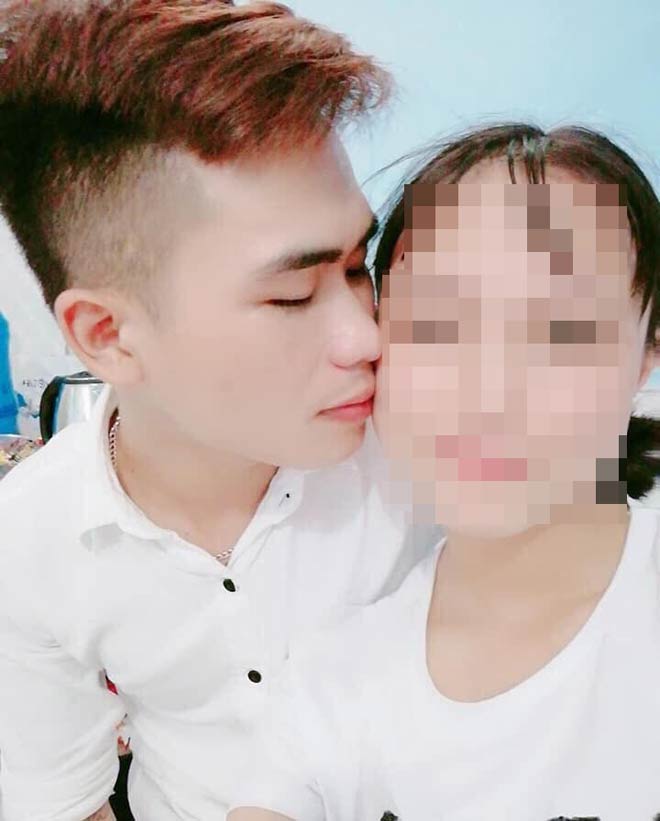Vi Văn Biên và nạn nhân H. thời còn mặn nồng.