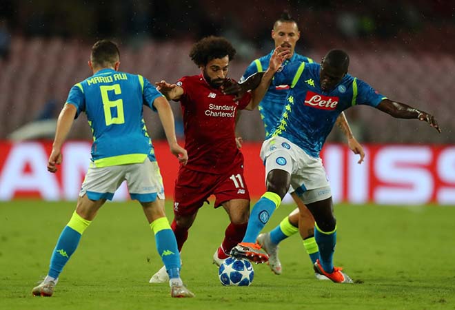 Liverpool thua sát nút Napoli ở San Paolo mùa trước