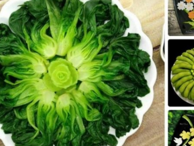 Ẩm thực - Tròn mắt trước những đĩa rau luộc "đẹp như tranh vẽ" của bà mẹ Hà thành