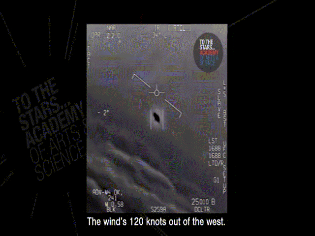 Thông tin bất ngờ về việc máy bay hải quân Mỹ chạm trán UFO