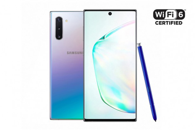 Galaxy Note10 và Note10+ là smartphone đầu tiên đạt chứng nhận Wi-Fi 6 - 1