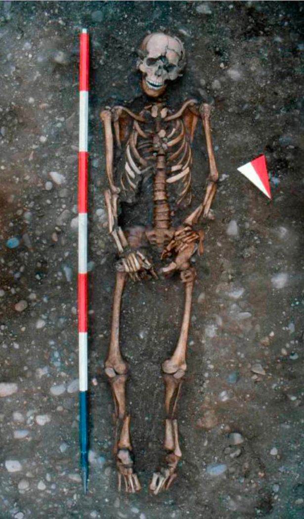 Bộ xương được tìm thấy có niên đại từ thế kỷ 13.